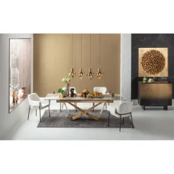 KARE Design Luminaires>Suspension Supernova Amber 110cm
