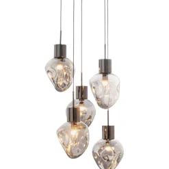 KARE Design Luminaires>Suspension Supernova Smoky Cinque Ø50cm