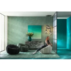 KARE Design Luminaires>Suspension Supernova Smoky Cinque Ø50cm