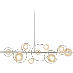 KARE Design Luminaires>Suspension Universe chrome 110cm