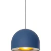 KARE Design Luminaires>Suspension Zen bleu Ø40cm