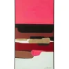 KARE Design Accessoires>Tableau encadré Abstract Shapes fuchsia 73x143cm