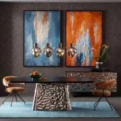 KARE Design Accessoires>Tableau encadré Artistas orange 120x180cm