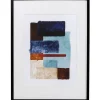 KARE Design Accessoires>Tableau encadré Box Back bleu 60x80cm