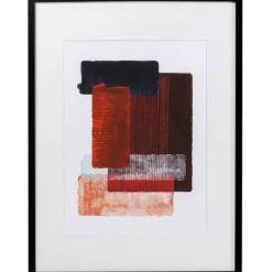KARE Design Accessoires>Tableau encadré Box Back rouge 60x80cm