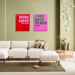 KARE Design Accessoires>Tableau encadré Come Back To Bed 40x50cm