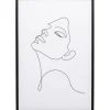 KARE Design Accessoires>Tableau encadré Drawing Lady 63x93cm