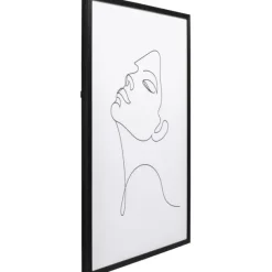 KARE Design Accessoires>Tableau encadré Drawing Lady 63x93cm