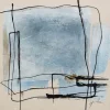 KARE Design Accessoires>Tableau encadré Dust bleu 100x100cm