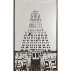 KARE Design Accessoires>Tableau encadré Empire State Mirror 77x130cm