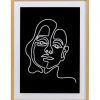 KARE Design Accessoires>Tableau encadré Faccia Arte Woman 60x80cm