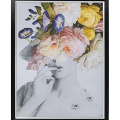 KARE Design Accessoires>Tableau encadré Flower Lady Pastel 117x154cm
