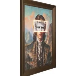 KARE Design Accessoires>Tableau encadré LED Art Gentleman 80x100cm