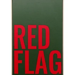 KARE Design Accessoires>Tableau encadré Red Flag 40x60cm
