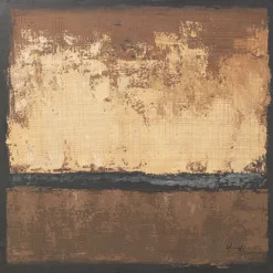 KARE Design Accessoires>Tableau encadré Silence marron 120x120cm