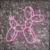 KARE Design Accessoires>Tableau en verre Balloon Dog LED 80x80cm