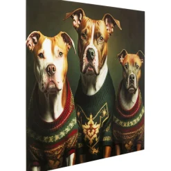 KARE Design Accessoires>Tableau en verre Dog Family 110x90cm