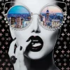KARE Design Accessoires>Tableau en verre encadré NY View 120x120cm