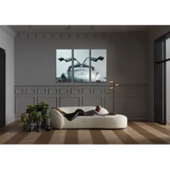 KARE Design Accessoires>Tableau en verre Triptychon Oldtimer Back 240x160c