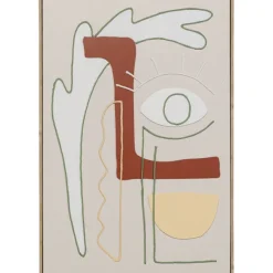 KARE Design Accessoires>Tableau sur toile Art Eye droite 60x90cm