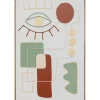 KARE Design Accessoires>Tableau sur toile Art Eye gauche 60x90cm
