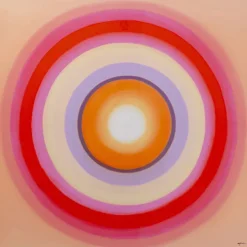KARE Design Accessoires>Tableau sur toile Tendency Circle rose 120x120cm