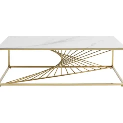 KARE Design Meubles>Table basse Art Marble verre 140x70cm