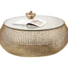 KARE Design Meubles>Table basse Cesta Gold