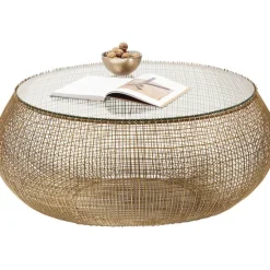 KARE Design Meubles>Table basse Cesta Gold