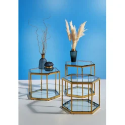 KARE Design Meubles>Table basse Comb doré 45