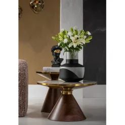 KARE Design Meubles>Table basse Cono Ceramique Ø70cm