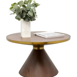 KARE Design Meubles>Table basse Cono Noix Ø70cm
