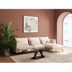 KARE Design Meubles>Table basse Franklin noir 150x58cm