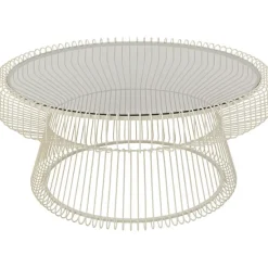 KARE Design Meubles>Table basse Lisboa Greige Ø86cm