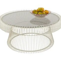 KARE Design Meubles>Table basse Lisboa Greige Ø86cm