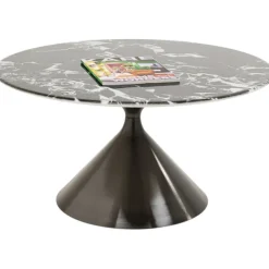 KARE Design Meubles>Table basse Mambo Graphite Ø80cm