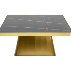 KARE Design Meubles>Table basse Miler doré 80x80cm