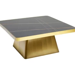 KARE Design Meubles>Table basse Miler doré 80x80cm