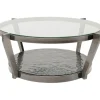 KARE Design Meubles>Table basse Monocolo graphite Ø90cm