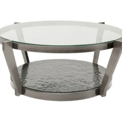 KARE Design Meubles>Table basse Monocolo graphite Ø90cm