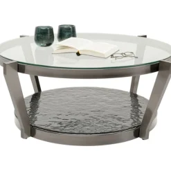 KARE Design Meubles>Table basse Monocolo graphite Ø90cm