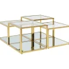 KARE Design Meubles>Table basse Orion doré (4/set)