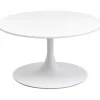 KARE Design Meubles>Table basse Schickeria blanc Ø80cm