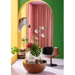KARE Design Meubles>Table basse Tear Drops noyer Ø80cm