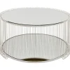 KARE Design Meubles>Table basse Wire Double Greige Ø80cm