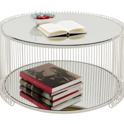 KARE Design Meubles>Table basse Wire Double Greige Ø80cm