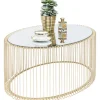 KARE Design Meubles>Table basse Wire Uno laiton 60x90cm