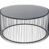KARE Design Meubles>Table basse Wire Uno noir Ø80cm