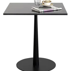 KARE Design Meubles>Table bistrot Capri noir 70x70cm