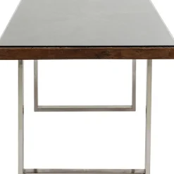 KARE Design Meubles>Table Conley chromé 180x90